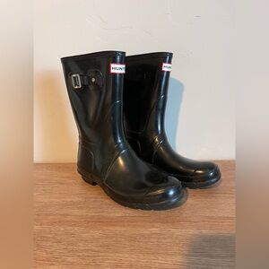 Hunter Classic Black Waterproof Boots